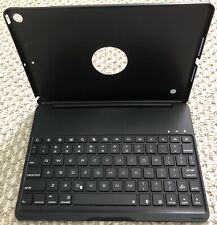 Black Messenger Tablet Keyboard Hinged Folio Case - Bluetooth / Retroiluminado (Colorido)  comprar usado  Enviando para Brazil