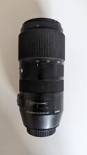*** USED *** Sigma 100-400mm f/5-6.3 DG Lens Canon EF Mount for sale  Shipping to South Africa
