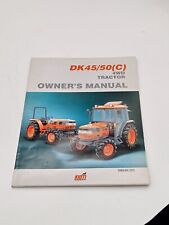 2004 Kioti DK45 DK50(C) tractor owner's manual FREE SHIPPING for sale  Shipping to South Africa