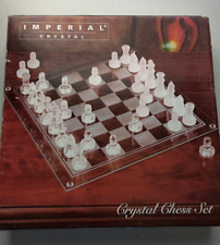 Imperial crystal chess for sale  Hopewell Junction