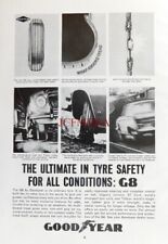 Usado, Pneu de motor GOOD YEAR 'G8' para todas as condições, original 1964 impressão publicitária: 665-63 comprar usado  Enviando para Brazil