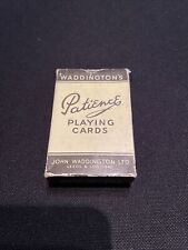 Vintage patience playing for sale  MALDON