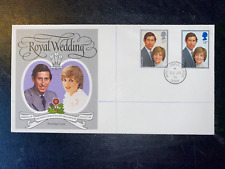 1981 ROYAL WEDDING PPS FDC & PRINCE CHARLES AVENUE, DERBY CDS CV £30 comprar usado  Enviando para Brazil