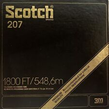 Usado, Scotch 207 Mastering Reel Tape, LP, 7" Carretel, 1800 pés, Caixa Plástica comprar usado  Enviando para Brazil
