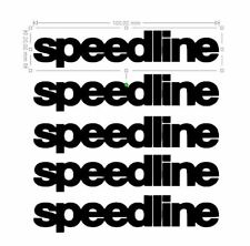 Stickers speedline jantes d'occasion  Freyming-Merlebach