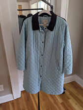 Used, Vintage Womens LL Bean Barn Chore Coat Jacket XL / 1X Baby Blue for sale  Kansas City