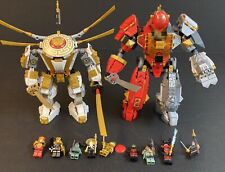Lego Ninjago FIRESTONE GOLDEN MECH Lot & MiniFigs Complete Original 71720 71702 for sale  Shipping to South Africa