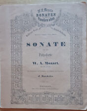 Mozart sonate dur usato  Trieste