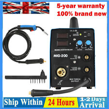 200 Amp MIG IGBT Welder, Gas/Gasless, Upgrade on eBay, 240v. Blackline Tools UK, used for sale  SOUTHALL