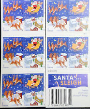 Folha de 20 selos de Natal de Papai Noel com trenó de primeira classe, valor nominal US$ 13,60 comprar usado  Enviando para Brazil