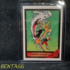 Tarjeta de novato Marvel Universe Series 1 1987  Power Pack #19 segunda mano  Embacar hacia Argentina