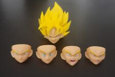 Forragem SH Figuarts SSJ Full Power Goku SSJ cabelo e rostos alternativos VENDEDOR DOS EUA comprar usado  Enviando para Brazil