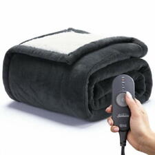 Arremesso aquecido Sunbeam Slate Microplush Sherpa comprar usado  Enviando para Brazil