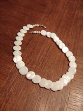 Halskette perlmutt länge gebraucht kaufen  Schleswig