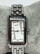 Used, Ladies DKNY NY4391 Unique Dial Silver Tone Quartz Watch New Battery for sale  Shipping to South Africa