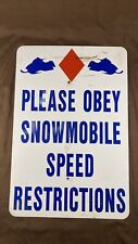 Vintage metal snowmobile for sale  Twin Lake