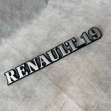 Renault r19 logo gebraucht kaufen  Hamburg