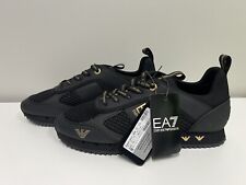 EMPORIO ARMANI EA7 Masculino EUA 7.5 - Preto com Ouro - Novo Com Etiquetas - Sem Caixa comprar usado  Enviando para Brazil