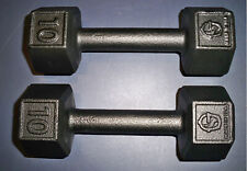 Pair hex dumbbells for sale  Warwick