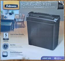 Powershred 25s fellowes for sale  Shipping to Ireland