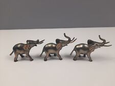 Metal elephants copper for sale  SWINDON