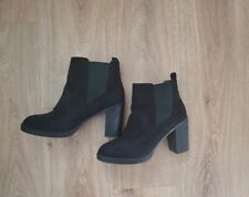 Block heel black for sale  PONTEFRACT