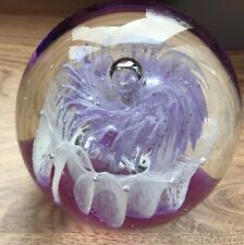 large glass paperweight bubbles for sale  NORWICH