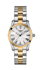 TISSOT T-WAVE T1122102211300 MOSTRADOR ESFREGÃO PVD AÇO DOURADO RELÓGIO SUÍÇO FEMININO 30MM NOVO comprar usado  Enviando para Brazil