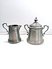 Pewter creamer sugar for sale  North Fort Myers