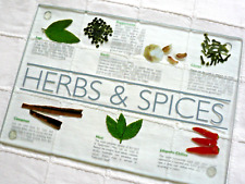 Herbs spices glass for sale  BANBURY