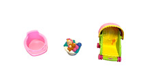 Boneco de móveis Fisher Price 3 peças bebê na cesta cadeira alta, carrinho berçário comprar usado  Enviando para Brazil