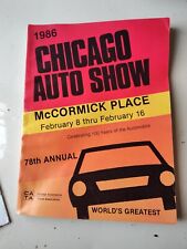 1986 chicago auto for sale  Brookfield
