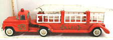 1950s Buddy L BLFD #3 Pressed Steel Extension Ladder Fire Truck Toy Vintage 26" , used for sale  Syracuse