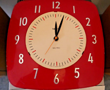 Usado, Smiths Sectric Red Wall Kitchen Clock segunda mano  Embacar hacia Argentina