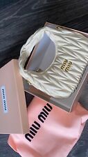 Miumiu curved handbag for sale  OLDBURY