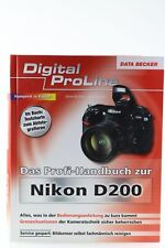 Used, The Pro Manual To Nikon D200 Digital Proline Data Becker for sale  Shipping to South Africa