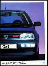 Golf prospekt 1994 gebraucht kaufen  Vechta