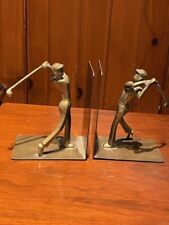 Brass bookends mid for sale  Gibsonia
