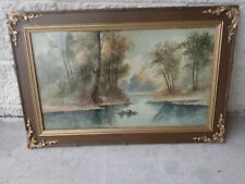 Antique watercolor sea for sale  Orlando