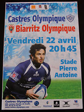 Affiche rugby top d'occasion  Castres