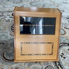 Used, LEVENGER FOUNTAIN PEN WOOD INLAY 22 SLOT DISPLAY CASE for sale  Shipping to South Africa