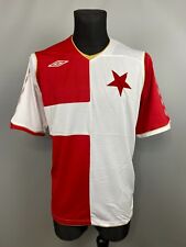 Camisa masculina de futebol SLAVIA PRAHA 2008 2009 CASA UMBRO TAMANHO XXL comprar usado  Enviando para Brazil