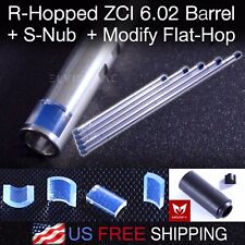 R-Hopped ZCI 6.02mm cano de aço furo apertado salto plano Bucking S-Nub AEG R-Hop RHOP comprar usado  Enviando para Brazil