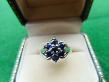 Vintage sapphire hallmarked for sale  EXETER