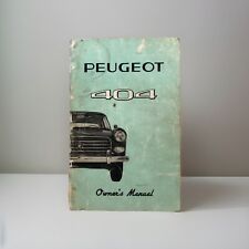 Peugeot 404 1961 for sale  Vancouver