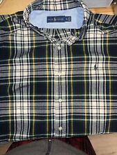 Camisa polo flanela manga longa original Ralph Lauren tamanho XL, usado comprar usado  Enviando para Brazil