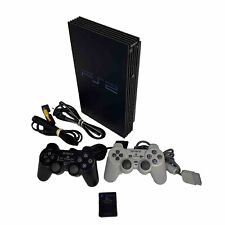 Cartão de memória Sony PlayStation 2 PS2 console gordo fabricante de equipamento original SCPH-30001 dois controles comprar usado  Enviando para Brazil