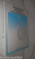 Rassegna storica salernitana usato  Salerno