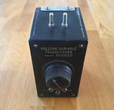 Pulzone variable transformer for sale  UK
