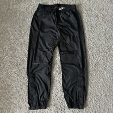 Vintage Marmot Rain Pants Mens Medium (actual 31x30) Black Nylon Ankle Zips for sale  Shipping to South Africa